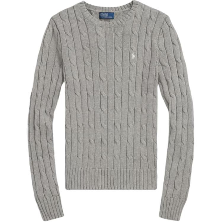 

Джемпер с вышитым логотипом julianna Polo Ralph Lauren, серый