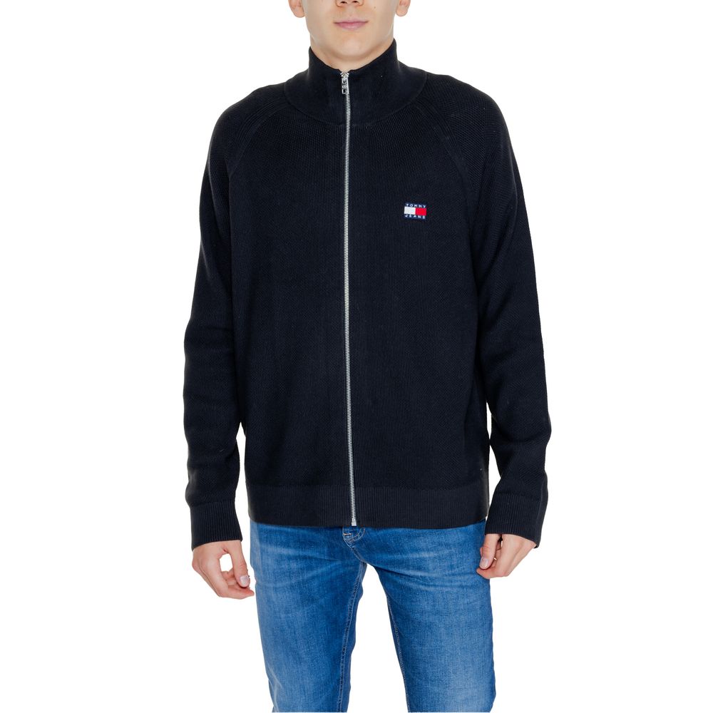 

Черный хлопковый кардиган Tommy Jeans