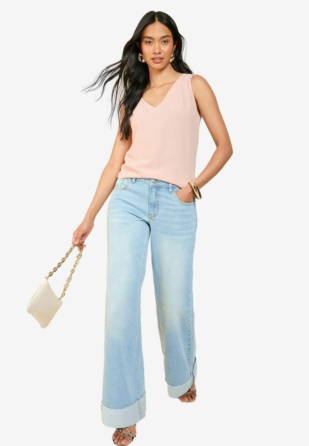 

Топ REGULAR FIT - V-NECK - Blouse Friends Like These, розовый