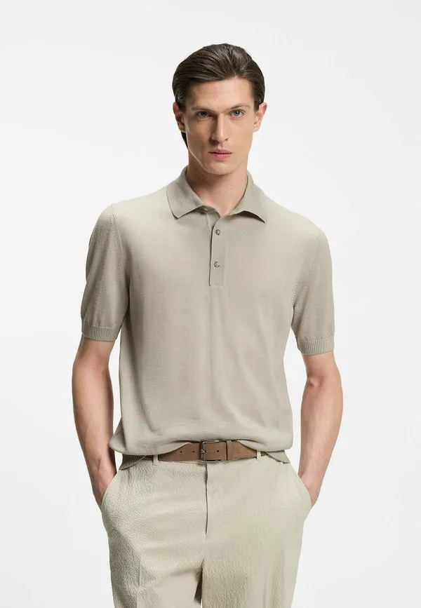 Рубашка поло boss hnolano Boss, Open Beige Six