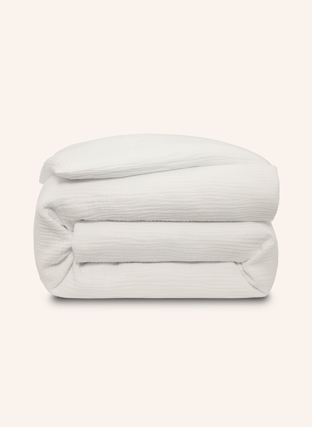 

Пододеяльник муслин ROYFORT, цвет CREME/WEISS