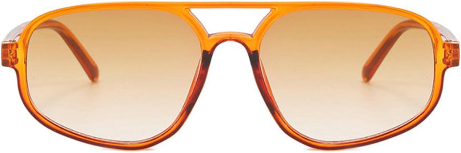 

Солнцезащитные очки Helena Retro Double beam Pilot для женщин, модные дизайнерские градиентные очки с защитой от УФ-излучения UV400 для мужчин, трендовые черные солнцезащитные очки, C3