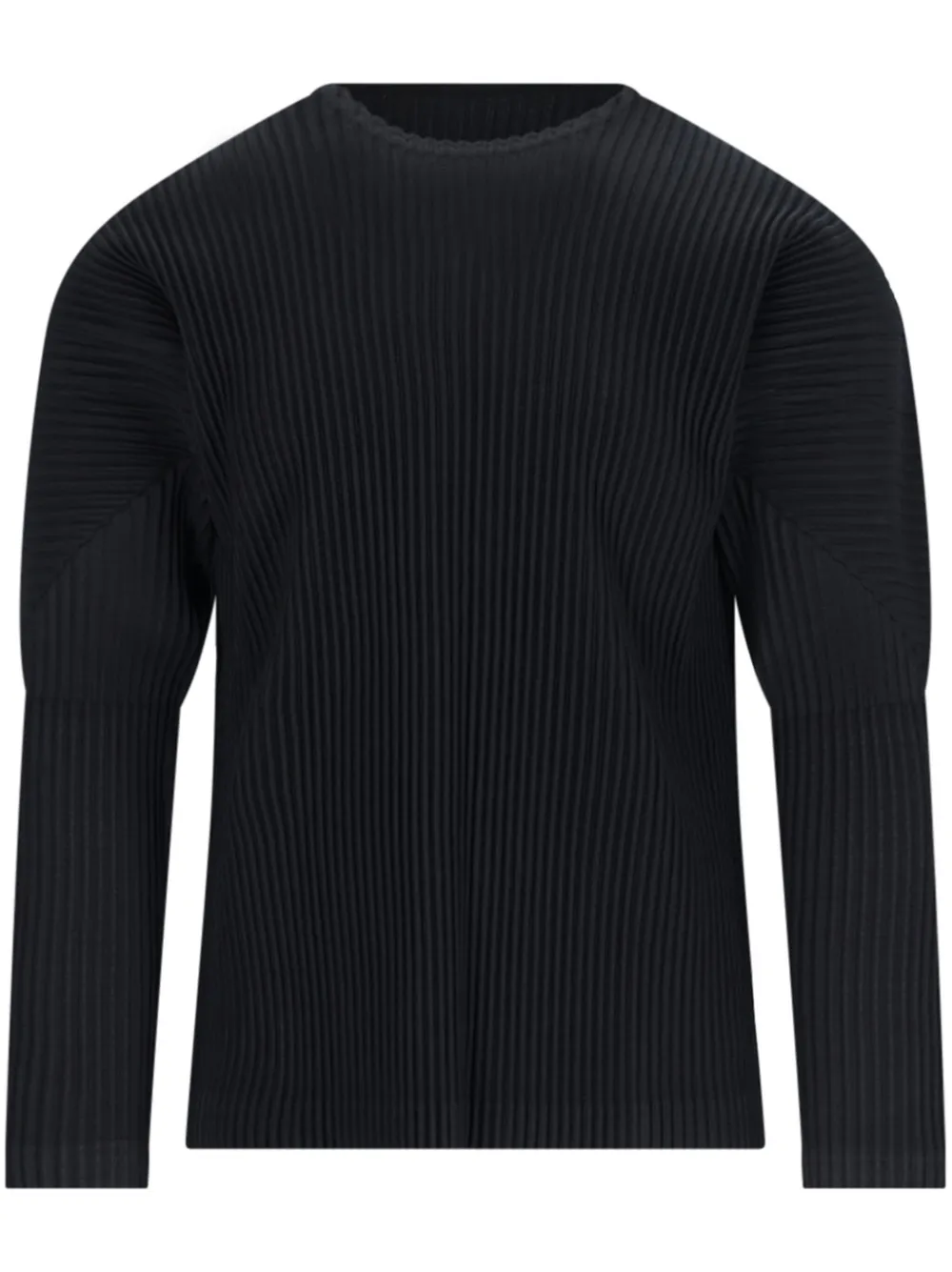 

Лонгслив в рубчик Homme Plissé Issey Miyake, черный