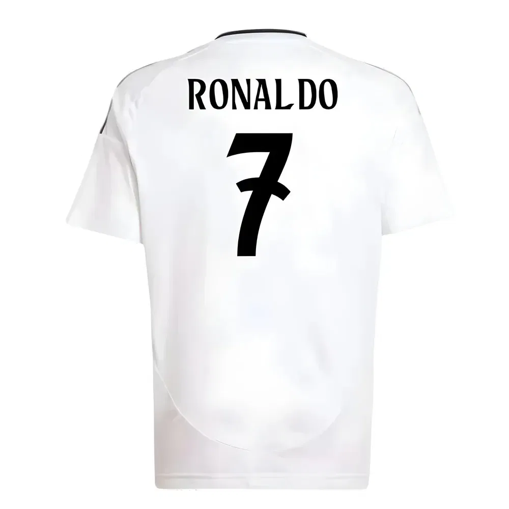 Детская домашняя футболка Real Madrid Ronaldo 7, белый — фото 2
