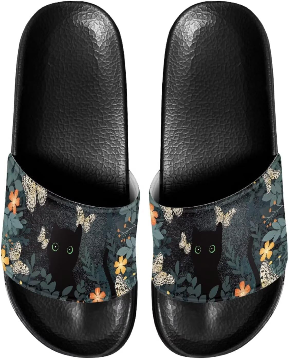 

JUDENTIDOS Милые сланцы с открытым носком, душевые тапочки, противоскользящие, из ЭВА, для дома, для мужчин и женщин, черный