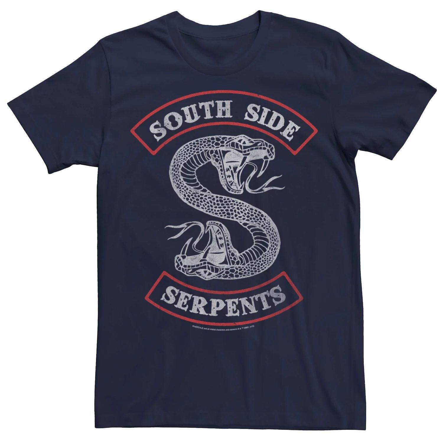 

Мужская футболка Riverdale с двумя головами Southside Serpents Licensed Character