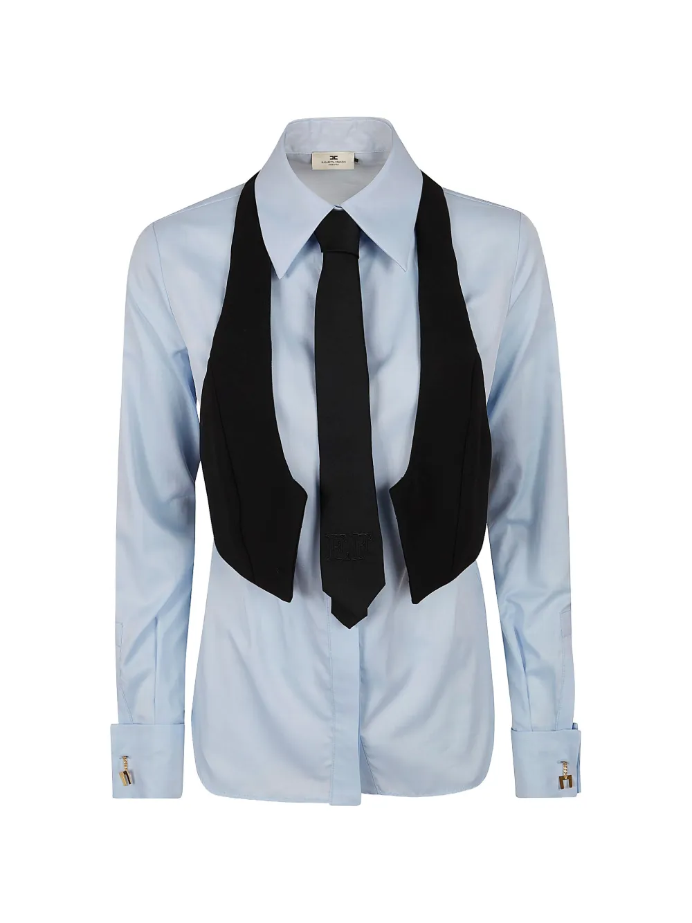 

Многослойная рубашка Elisabetta Franchi, синий