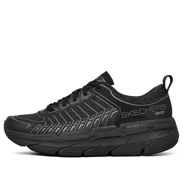

Кроссовки max cushioning premier 'black grey' Skechers, черный