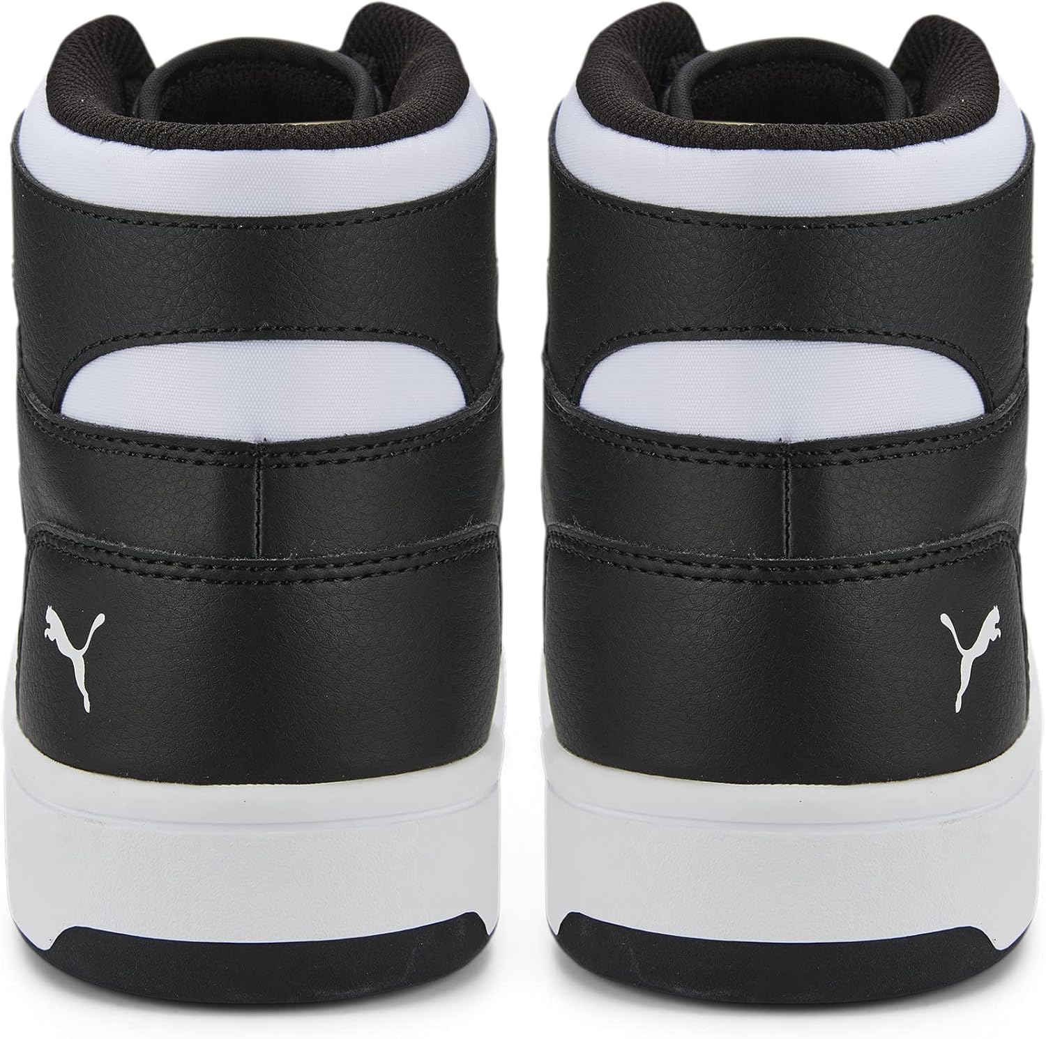 Мужские кроссовки PUMA Rebound Layup, белый/черный — фото 2
