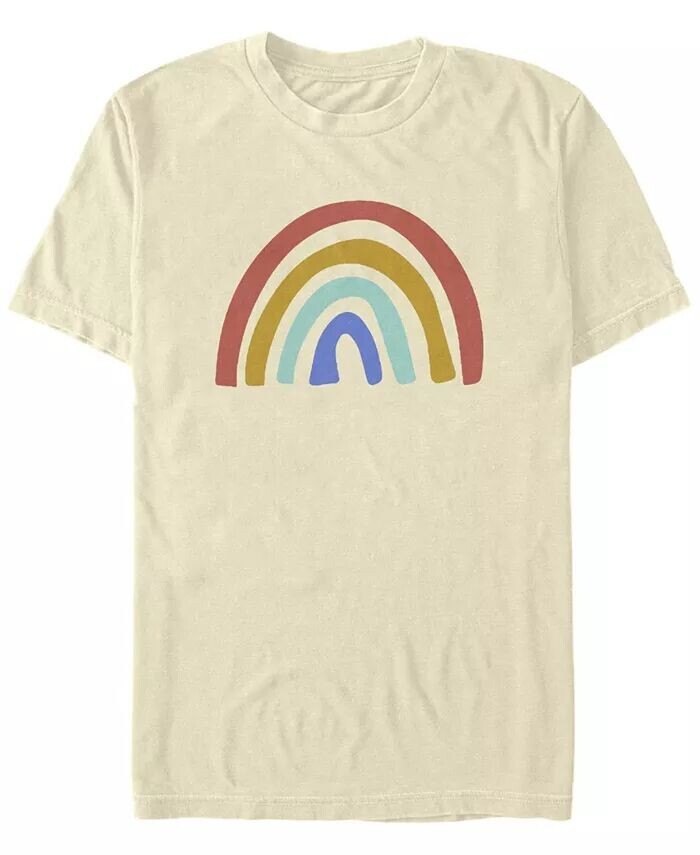 

Мужская футболка Rainbow Club с коротким рукавом и круглым вырезом Fifth Sun, коричневый/бежевый