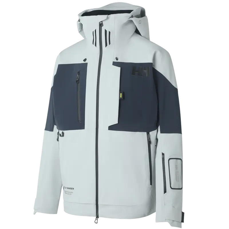 Верхняя одежда для лыж Unisex HELLY HANSEN, темно-серый — фото 4