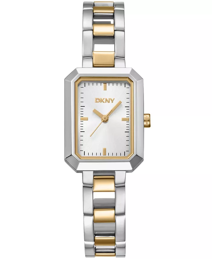 

Женские часы Uptown Midi с серебристым циферблатом и браслетом из золотистой нержавеющей стали, 22x35.5 мм DKNY