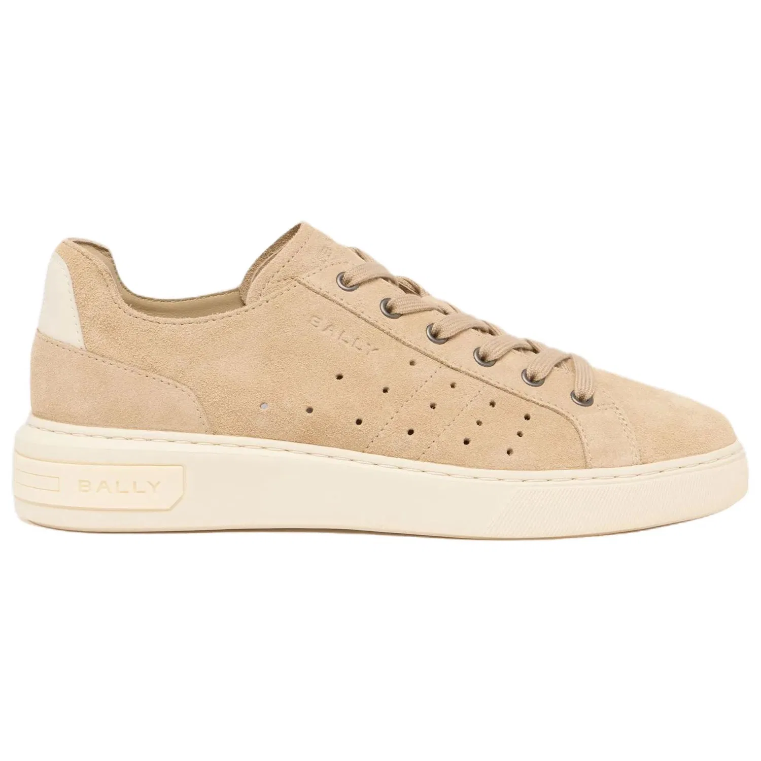 Кроссовки для скейтбординга низкие замшевые BALLY Light Umber — фото 3