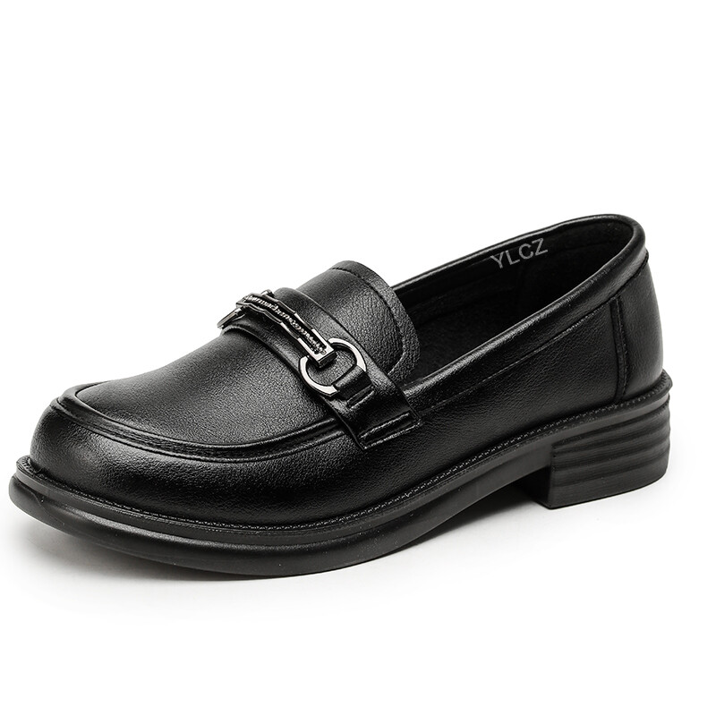 

Туфли женские повседневные Women's Casual Shoes Women's Black Captain Illy