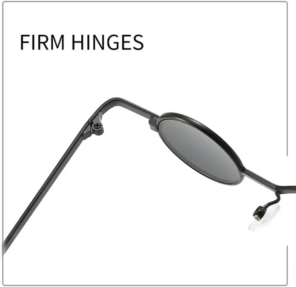 

Винтажные круглые солнцезащитные очки LVTFCO для мужчин и женщин, маленькая оправа, панк-стиль, металлические ретро-очки, защита от ультрафиолета UV400, Gold Yellow