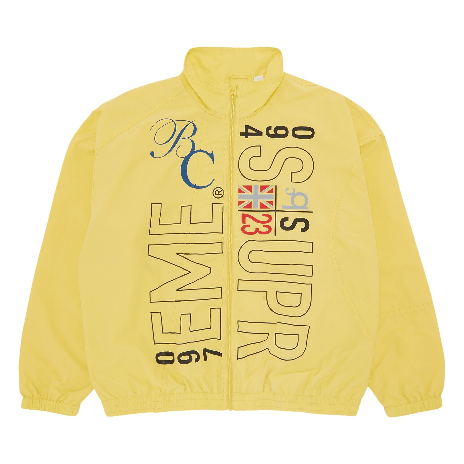 

Спортивная куртка Supreme x Bernadette Corporation, бледно-желтый