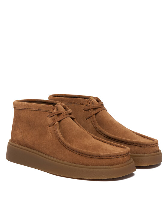 Туфли на шнуровке Torview Hi 26184609 Clarks, коричневый — фото 2