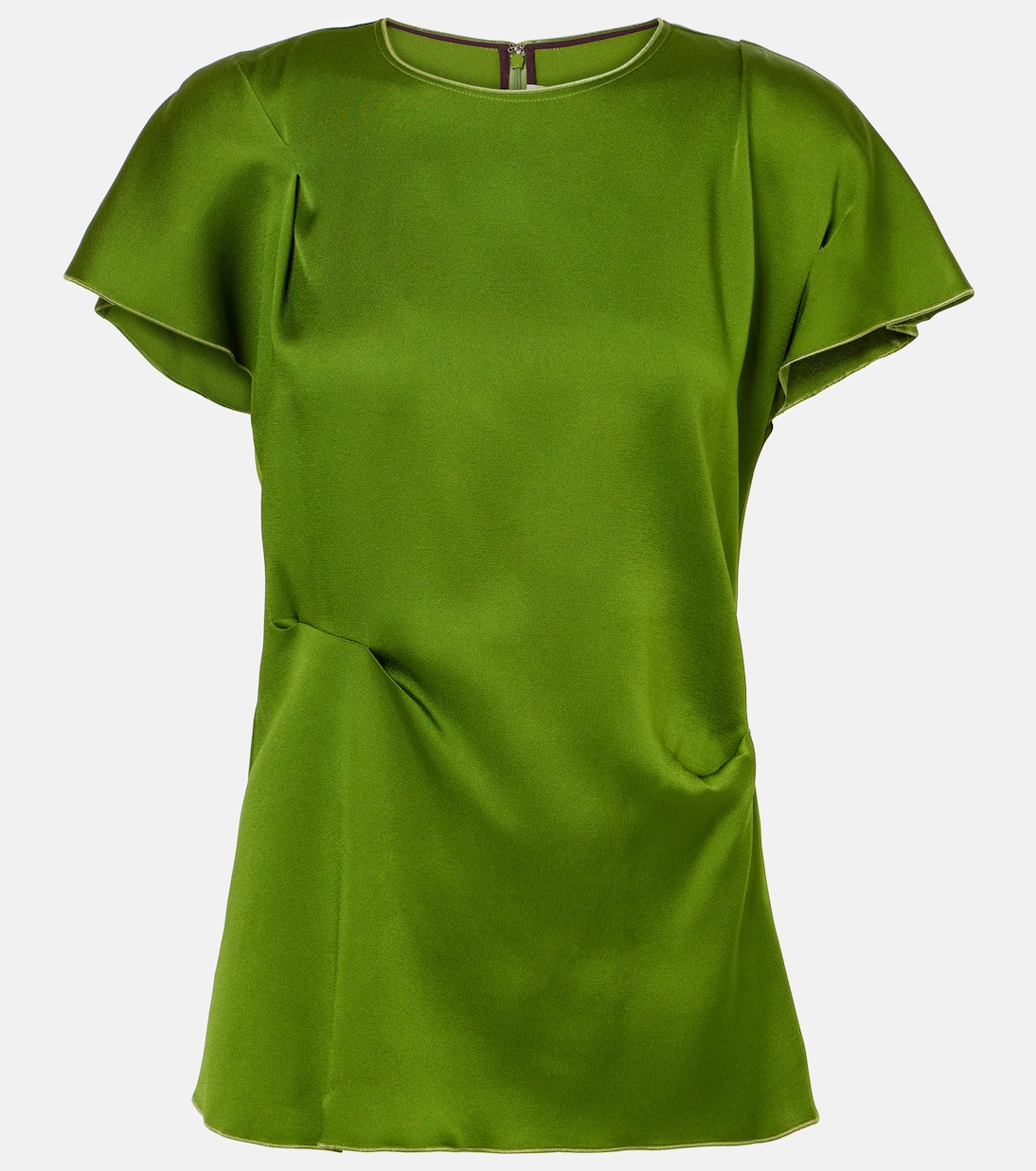 

Атласный топ Victoria Beckham, Algae