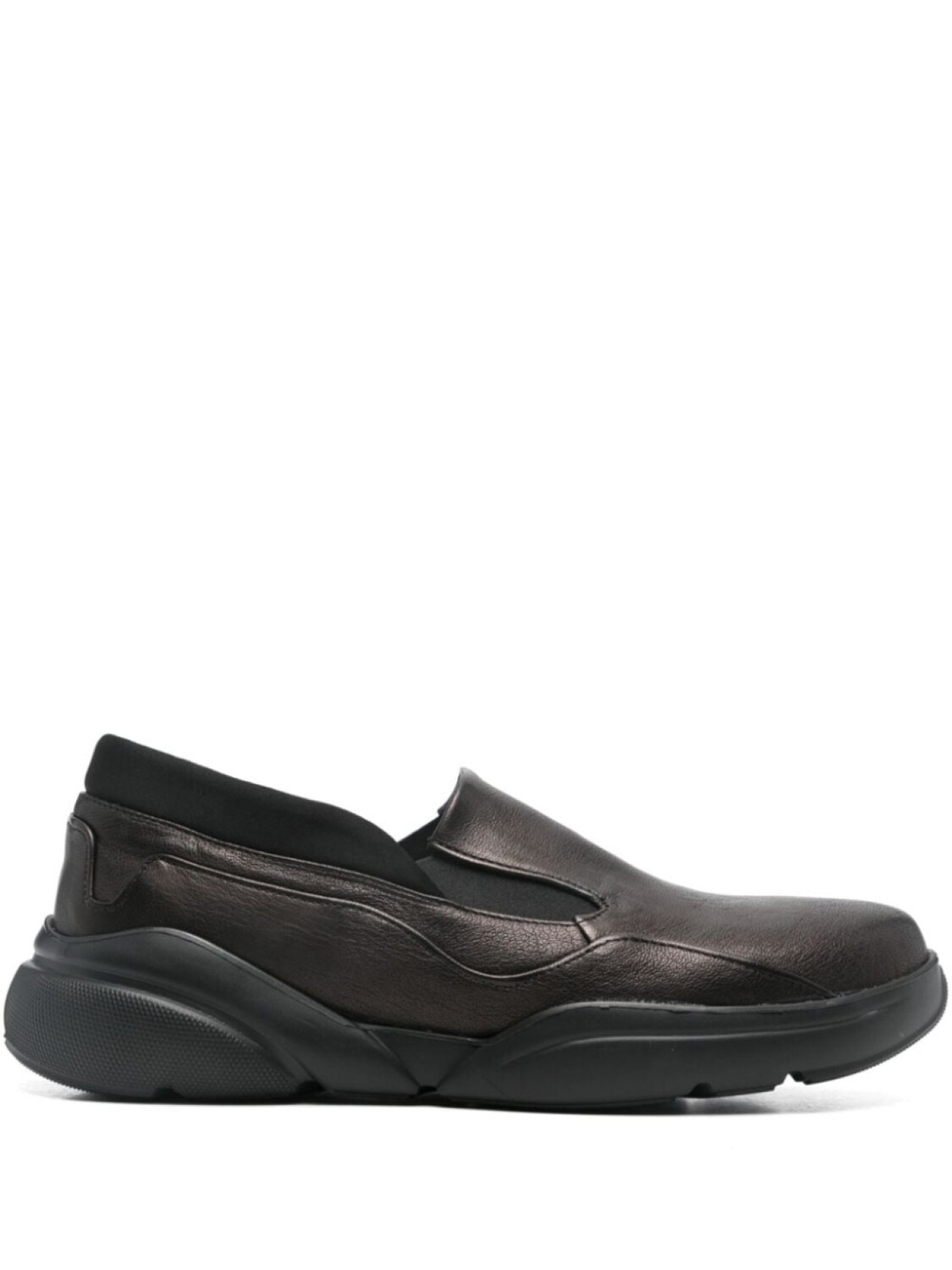 

Кожаные кроссовки Eckhaus Latta, черный