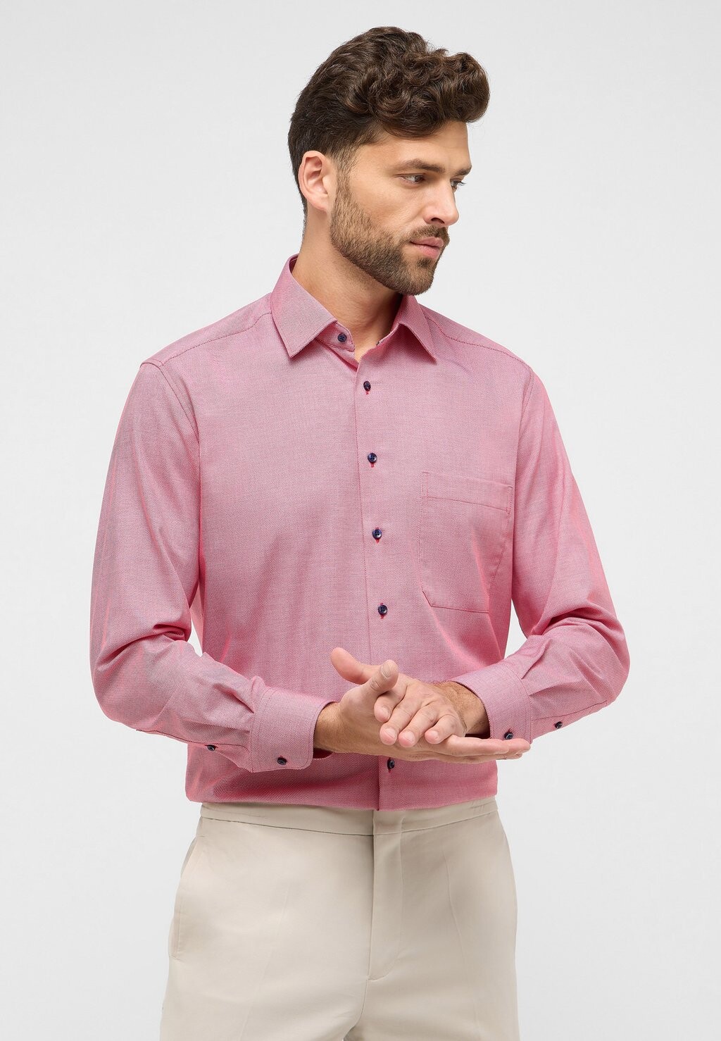 

Рубашка COMFORT FIT Eterna, красный