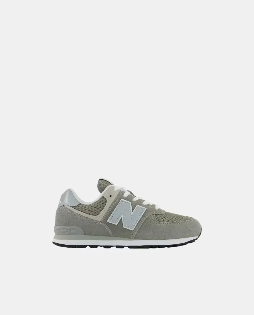 Повседневные кроссовки для детей 574 на шнуровке New Balance, серый