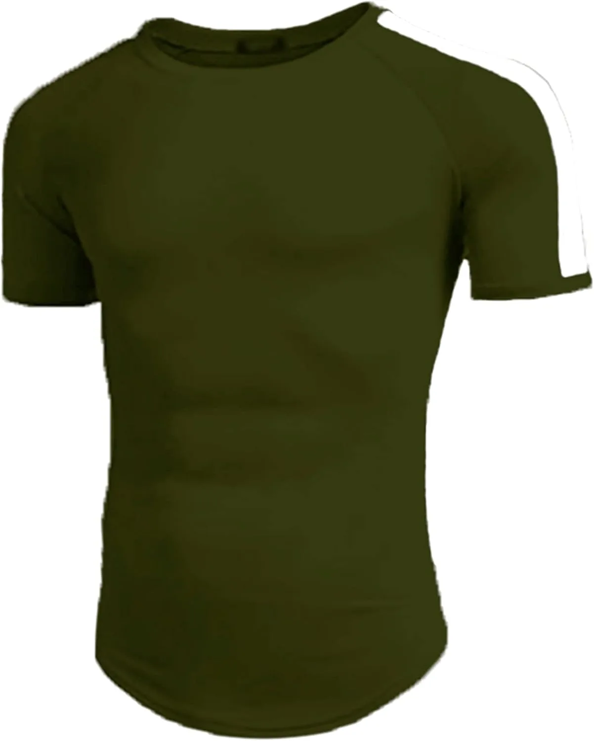 

Мужская футболка Color Block Muscle с коротким рукавом Slim Fit для тренировок JEsilunmaMY