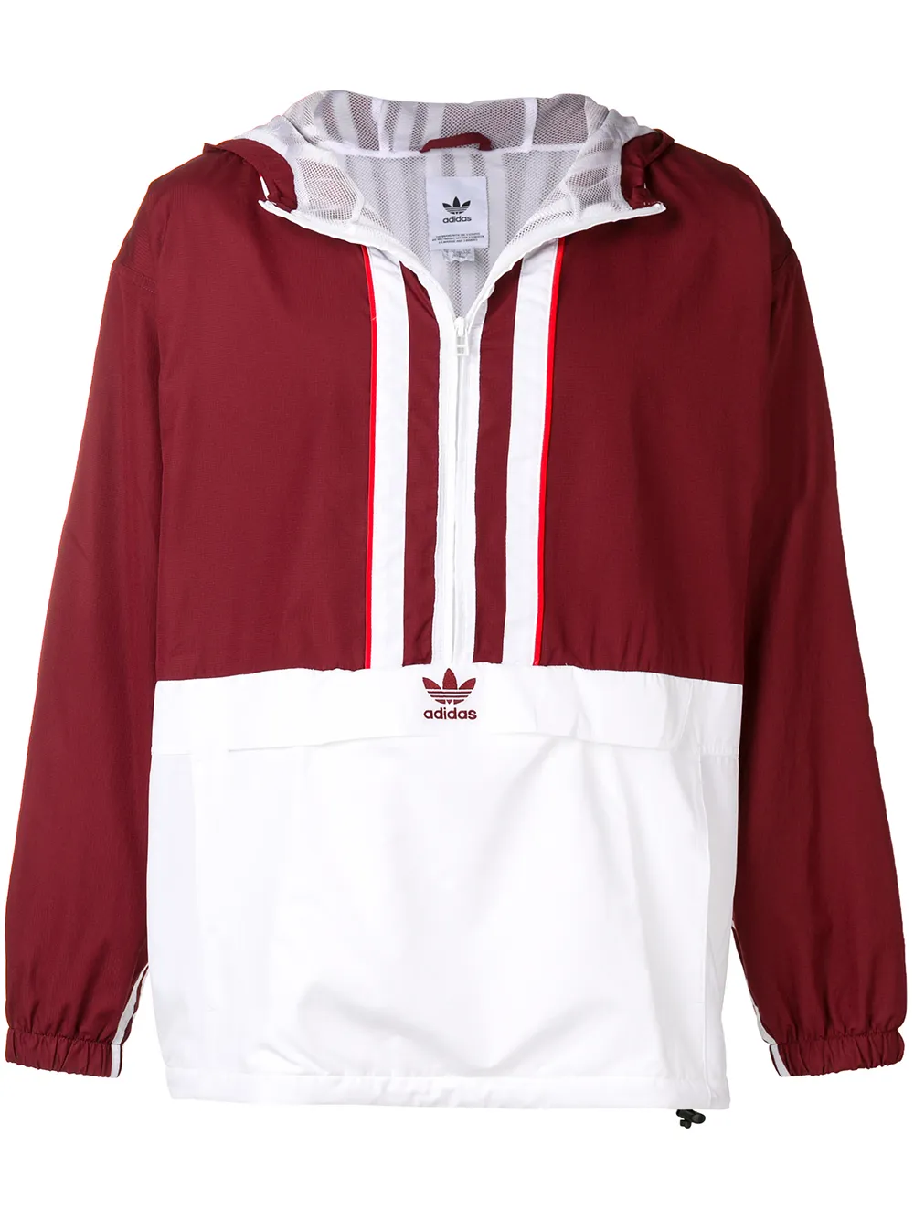 

Куртка с аутентичным логотипом adidas, красный