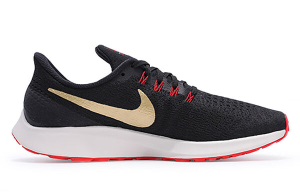 Кроссовки air zoom pegasus 35 Nike, черный — фото 2