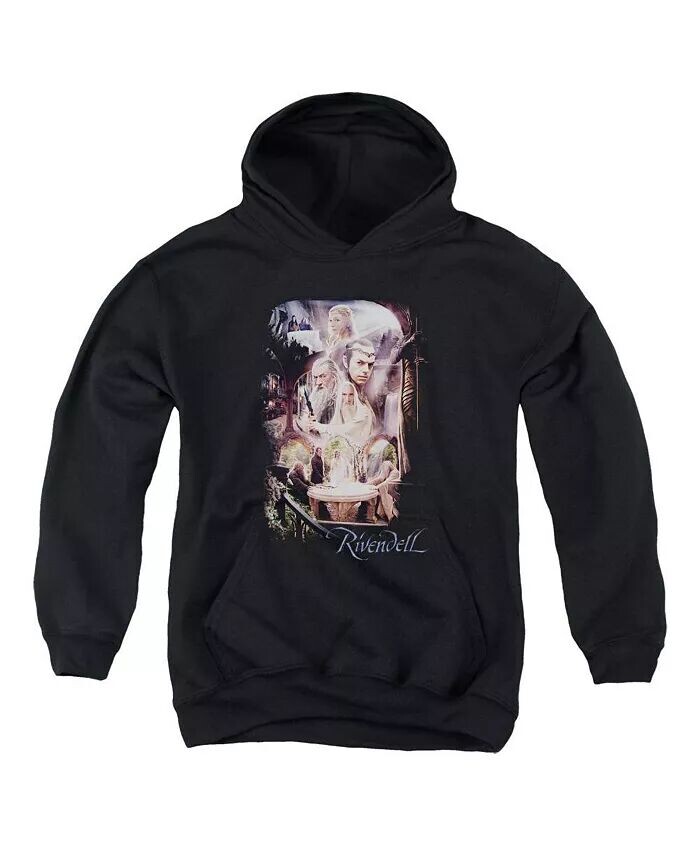 

Молодежная толстовка с капюшоном Rivendell Pull Over Hoodie / Толстовка с капюшоном The Hobbit, черный