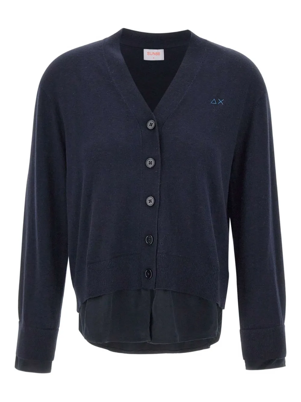 

Кардиган на пуговицах Sun68, синий