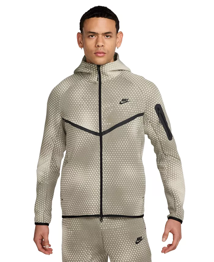 

Мужская флисовая куртка Windrunner с застежкой-молнией Nike, зеленый