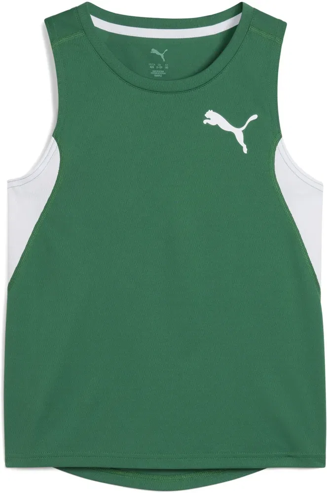 Функциональная майка Y CROSS THE LINE SingleT 3.0 Puma, зеленый