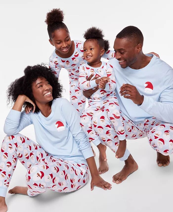 

Пижамный комплект в тон Санты Family Pajamas, синий