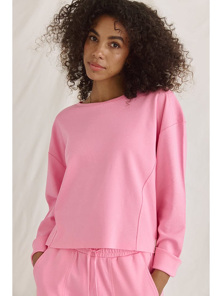 

Cotton Candy Футболка с длинными рукавами "Нора" розового цвета