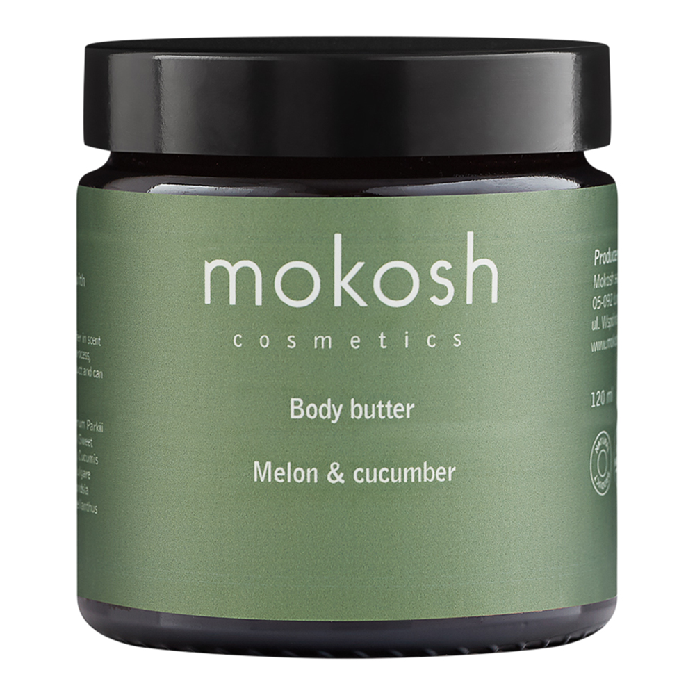 

Масло для тела body butter melon & cucumber Mokosh, 120 мл