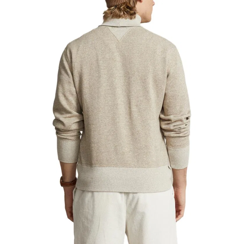 Свитшот мужской SS24 Beige Polo Ralph Lauren — фото 4