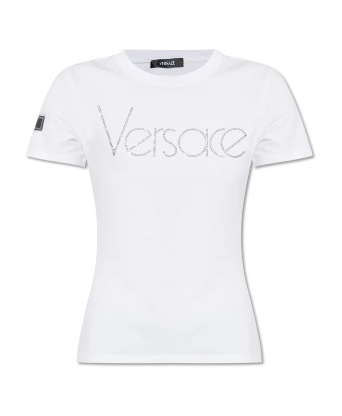 

Футболка с логотипом Versace, белый