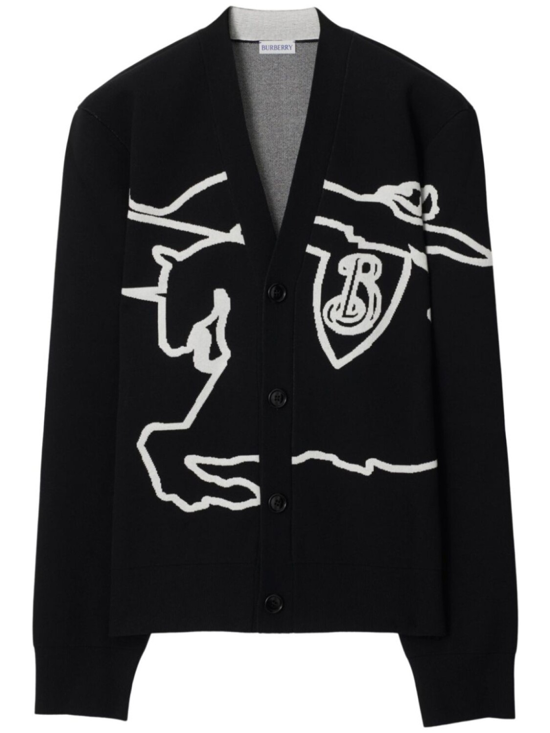 

Burberry кардиган EKD, черный