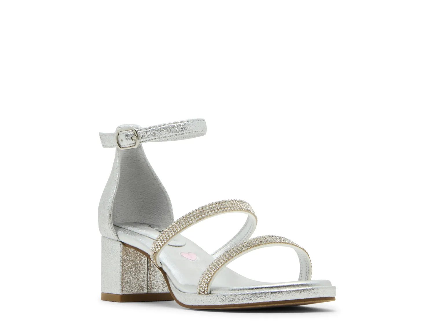 

Сандалии Steve Madden Sizzle Sandal - Kids', серебряный