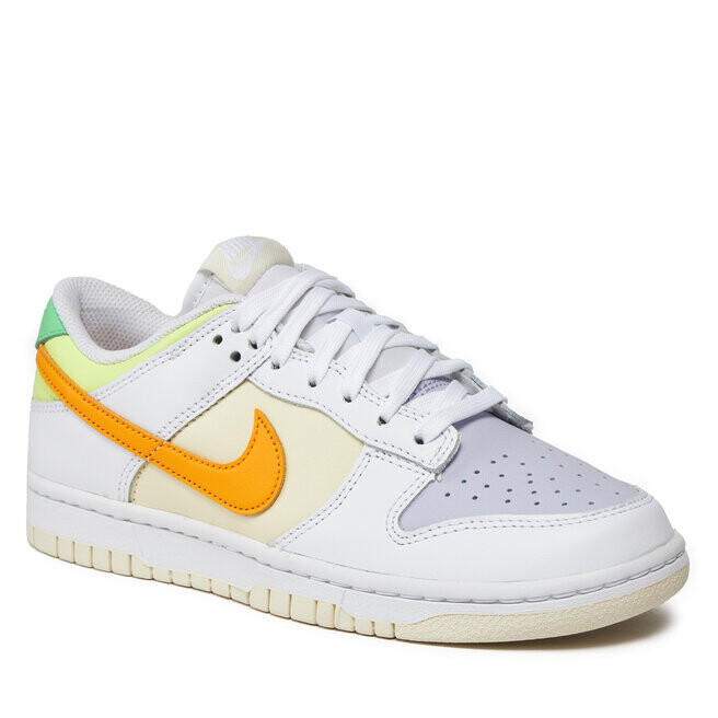 Кроссовки Nike Dunk Low FJ4742 100 White/Sundial/Lemon Twist, цвет — фото 2