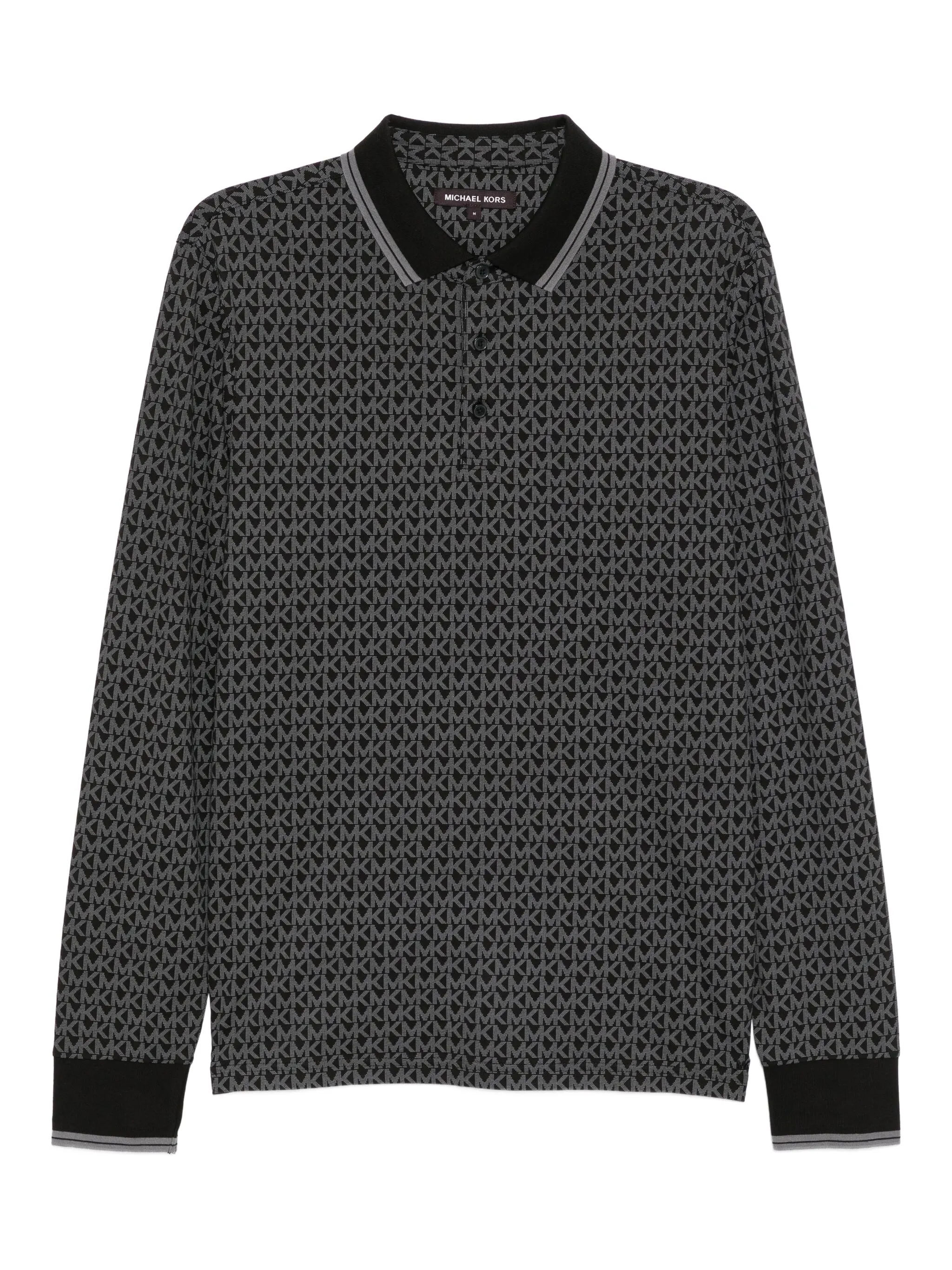 

Рубашка поло с монограммой Michael Kors, черный