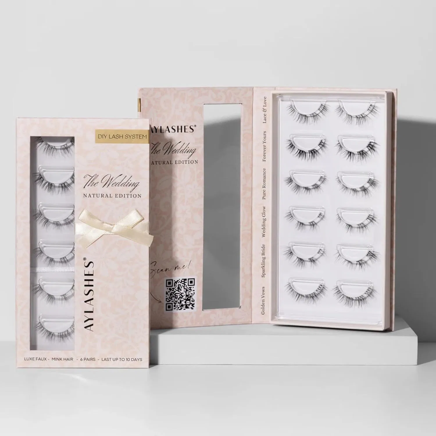 Набор для наращивания ресниц «The Wedding Natural Edition» от AYLASHES Aylashes — фото 3