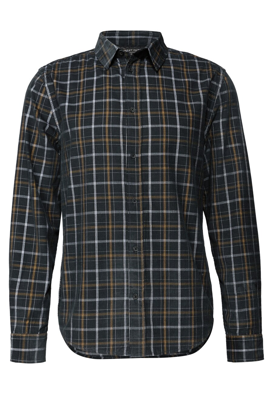 

Рубашка на пуговицах классического кроя Street One MEN, Graphite