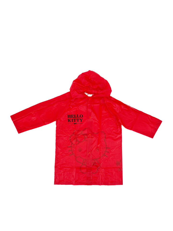 

Hello Kitty Красный дождевик для девочек