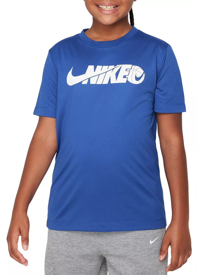 

Детская футболка Nike Basketball Legend Dri-FIT, цвет Game Royal