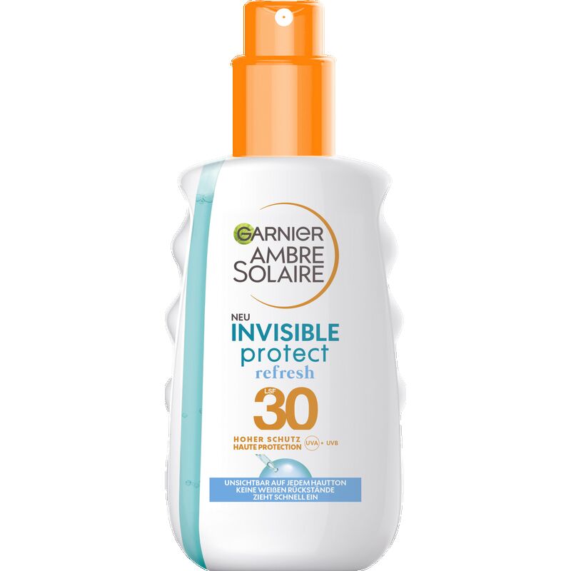 

Солнцезащитный спрей Invisible Protect Refresh SPF 30 Garnier, 200 ml