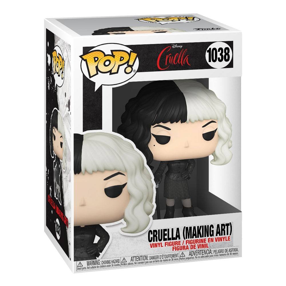 

Funko POP! Дисней, коллекционная фигурка, Круэлла, Cruella (Making Art), 1038