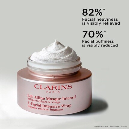 Маска для лица Clarins — V Facial Intensiv Wrap Lift Affine Masque Интенсивная, 75 мл — фото 2