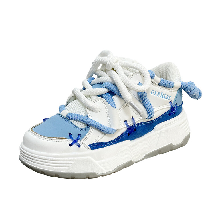 

Кроссовки ABCYLM Skateboarding Shoes Unisex Low-top, белый/синий
