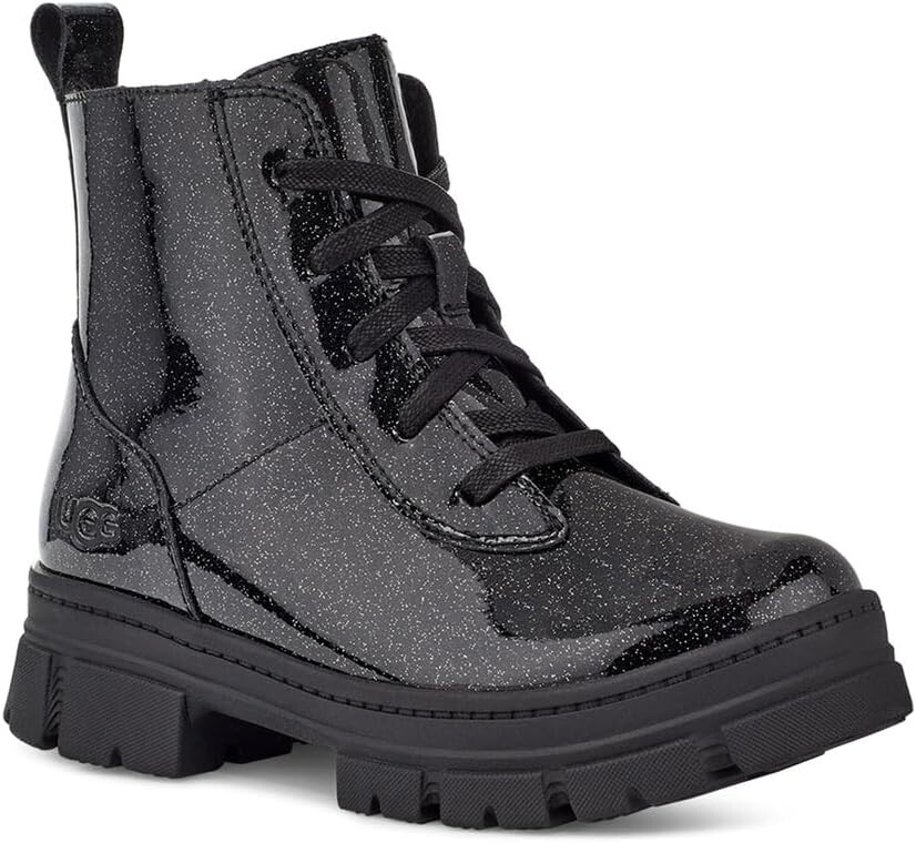 

Ботинки на шнуровке Ashton Lace-Up Glitter UGG, цвет Glitter Black